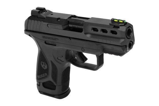The Ruger Security 380 features a fiber optic front sight.